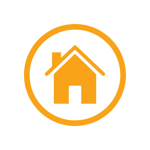 Icono de viviendas construidas - 824 viviendas completadas en proyectos residenciales